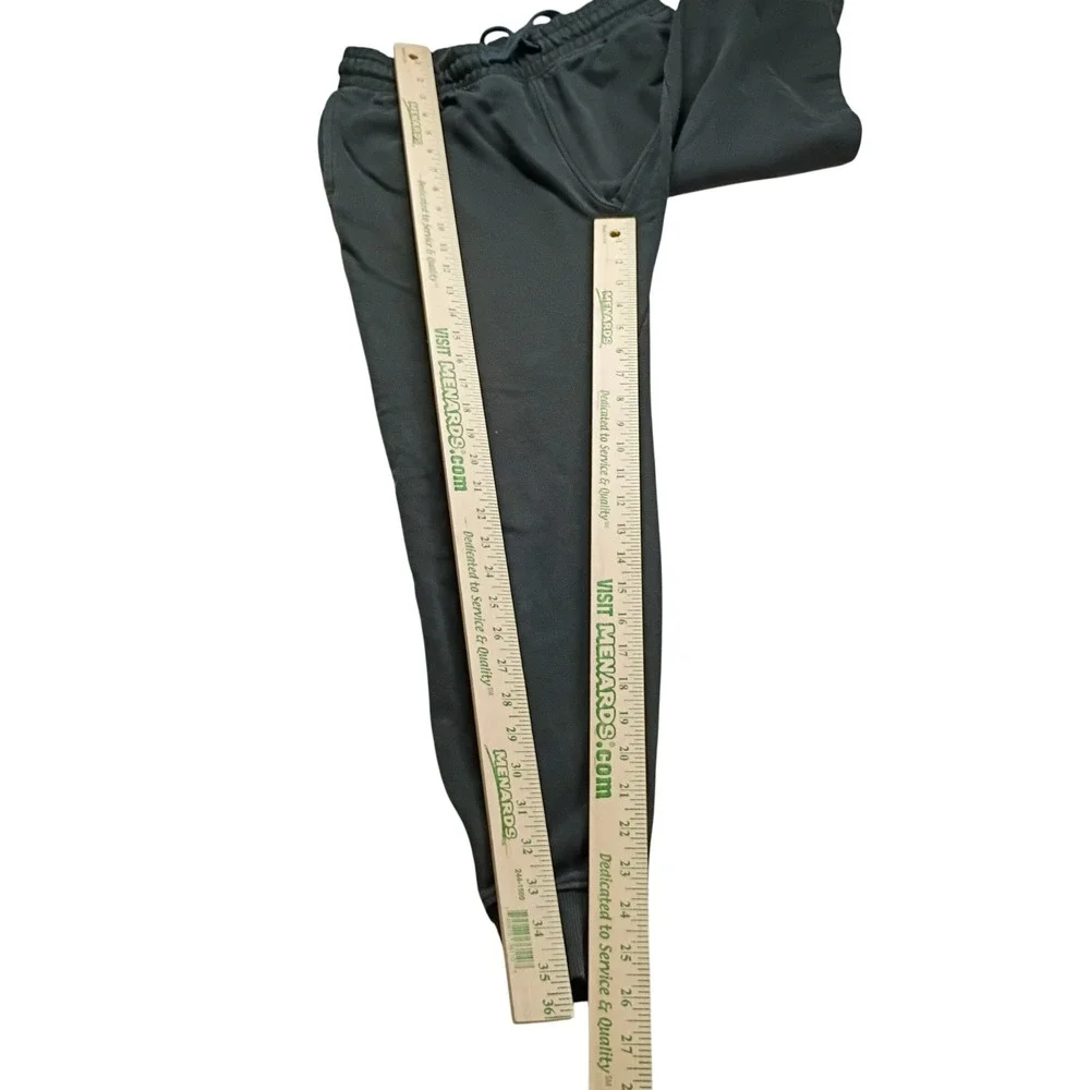 Gymshark Crest Joggers Mens XS Dark Green Tapered Fleece Sweatpants